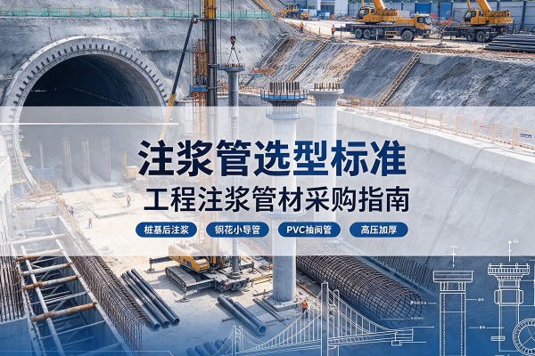 土默特右旗注浆管选型标准