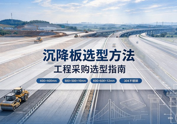 土默特右旗沉降板选择方法